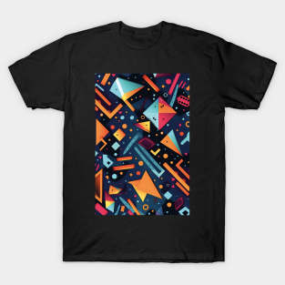 Graffiti Kaleidoscope Vortex T-Shirt